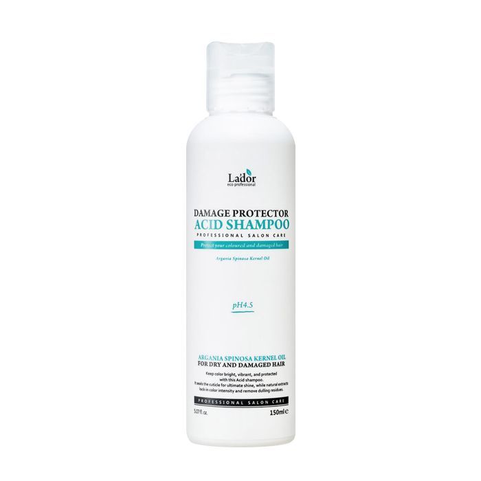 Шампунь с коллагеном и аргановым маслом Lador Damaged Protector Acid Shampoo