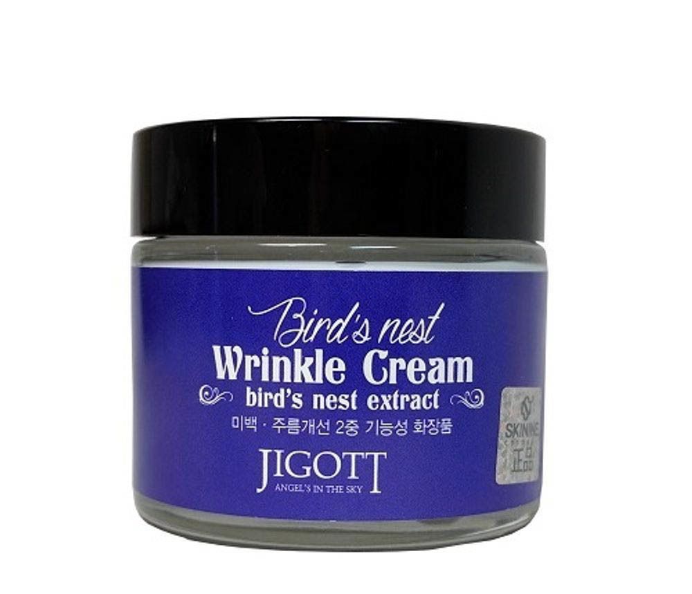 Антивозрастной крем для лица с экстрактом ласточкиного гнезда Jigott Bird'S Nest Wrinkle Cream