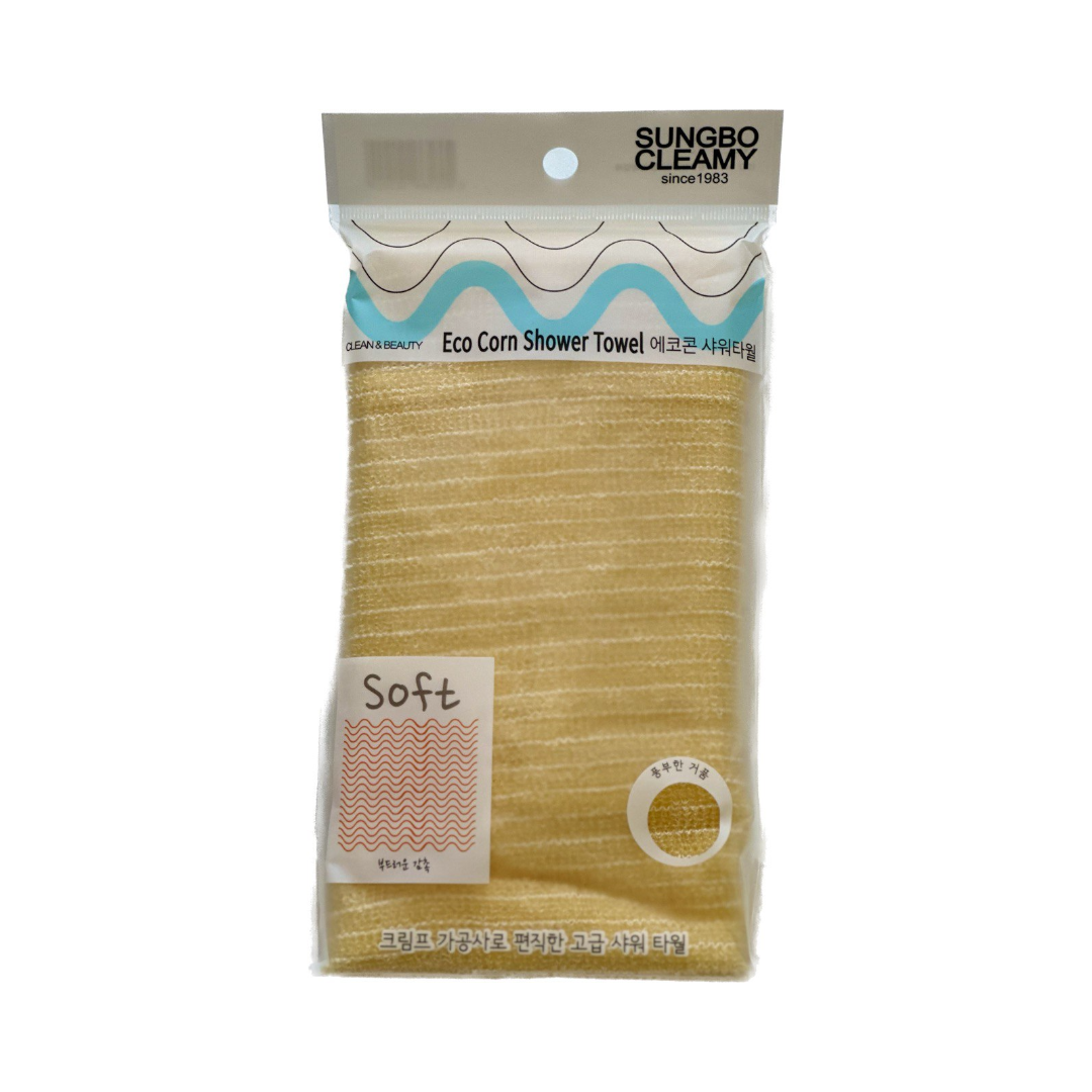 Мочалка для душа Clean&Beauty Sungbo Cleamy Eco Corn Shower Towel