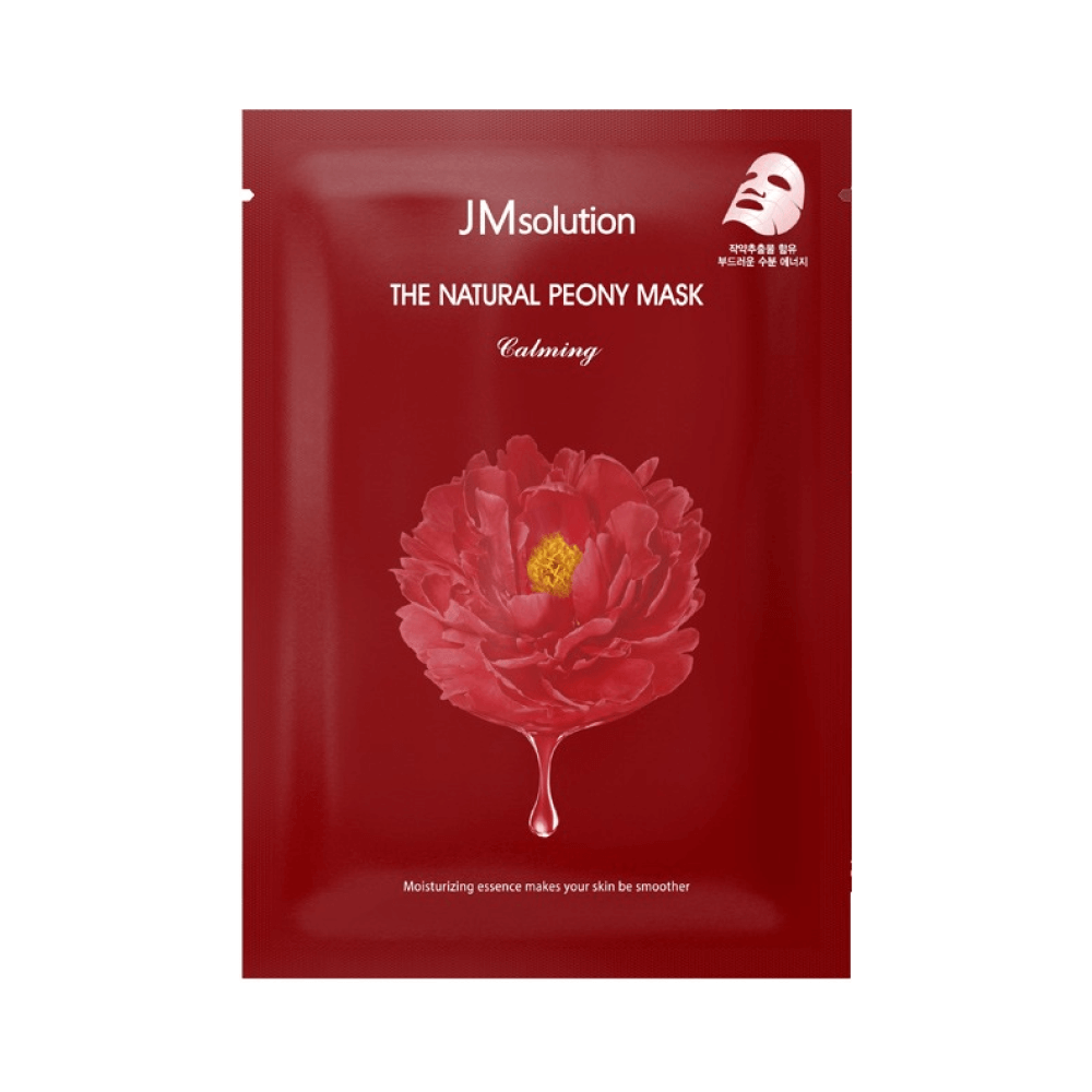 Успокаивающая тканевая маска с экстрактом пиона JMsolution The Natural Peony Mask Calming