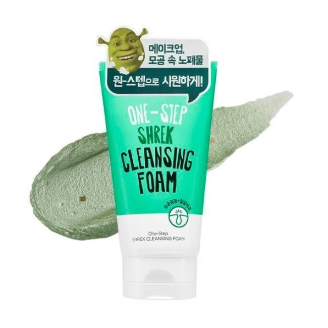 Очищающая поры пенка для лица DREAMWORKS One - Step Shrek Cleansing Foam