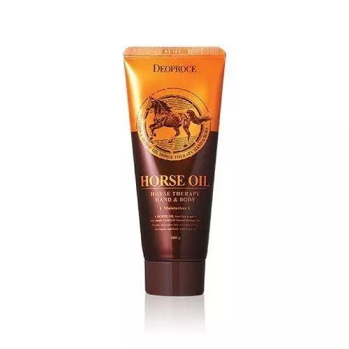 Крем для тела и рук с лошадиным жиром Deoproce Hand & Body Horse Oil