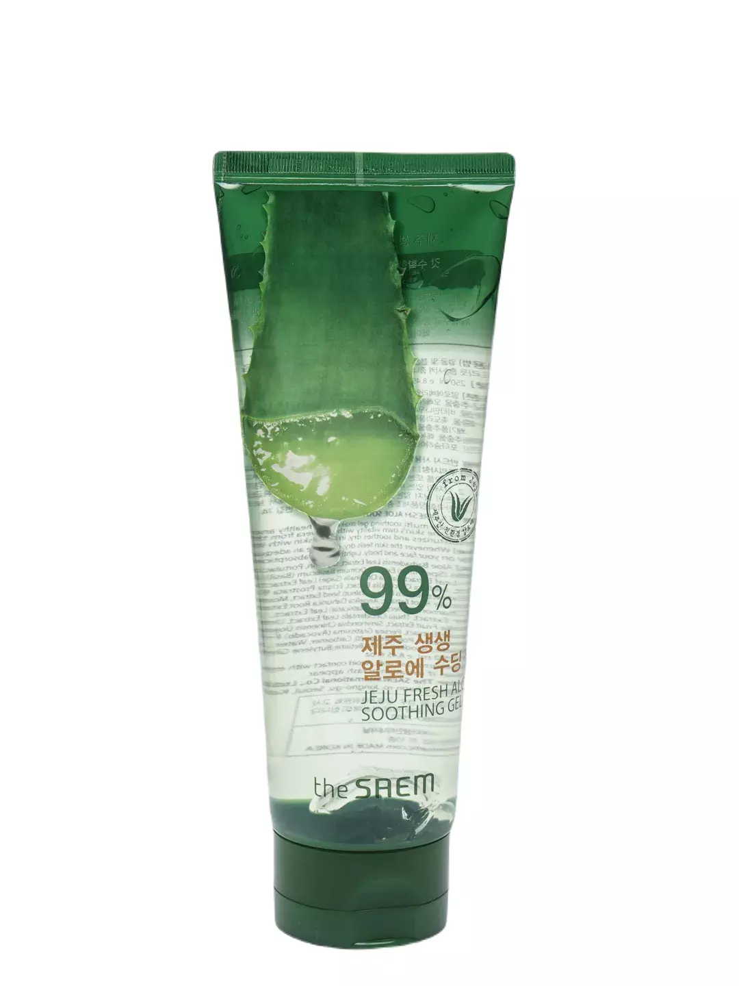 Универсальный гель алое для лица и тела The Saem Jeju Fresh Aloe Soothing Gel 99% (300мл)
